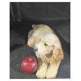 Cocker spaniel figurine.