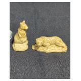 Vintage Wade whimsies porcelain figurines lot.