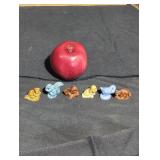 Vintage Wade whimsies porcelain figurines lot.