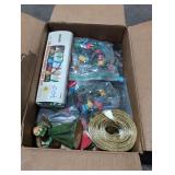 Christmas decor box lot.