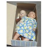 Pair of Vintage dolls lot.