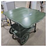 Vintage Rolling Tea Cart