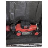 Beams fire Chiefs card decanter.