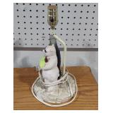 Coca-cola collectable table lamp.