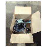 Cooking ware box lot.