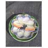 Decorative plates and ceramic plate lot.