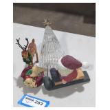 Christmas decor lot.