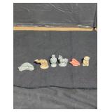 Vintage Wade whimsies porcelain figurines lot.