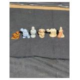Vintage Wade whimsies porcelain figurines lot.