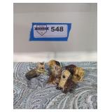 Vintage Wade whimsies porcelain figurines lot.