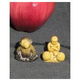 Vintage Wade whimsies porcelain figurines lot.