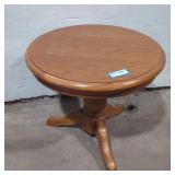 Small side table(24in diameter).