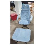 Vintage homecrest mid-century modern wire chair.