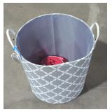 Laundry hamper and Valentine