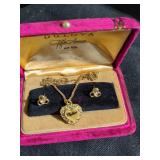 Earrings and Mother Necklace