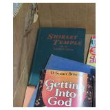 Misc. Books box lot.