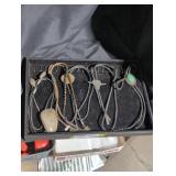 Costume jewelry necklaces lot.