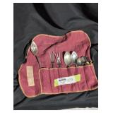 Sterling silverware set.