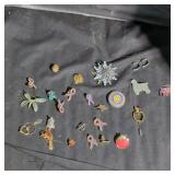 Misc. Lapel pins/brooches lot.