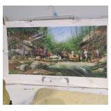 "Gladie Creek Crossing" John L. Ward Lithographs