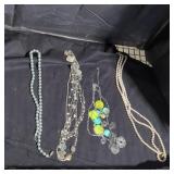 Misc. Costume jewelry lot.
