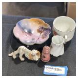 Misc. Porcelain figurines lot.