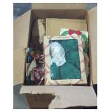 Misc. Christmas decor  box lot.