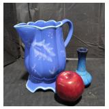 Ceramic Vase and Pitcher