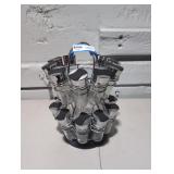 Revolving spice rack.