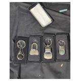 Honda keychains in bag lot.