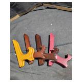 Wooden Plate Holders