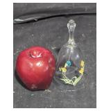 Vintage Avon glass bell.