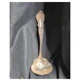 Vintage collection of silver plated utensils.