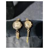 10K Rolled Gold Wrist Watches