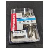 Hollis Round Rose Satin Nickel Privacy BedBath Doo