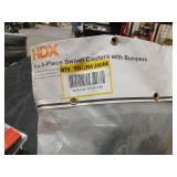 4 in. Industrial Casters with Bumper (4-Pack)