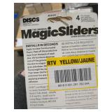 1 X 4 Rectangle Self Adhesive Furniture Glide, 4PK