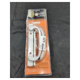 Chrome Diecast Sliding Door Handle Set with Wood P