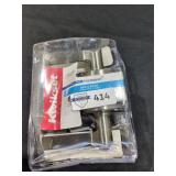 Hollis Round Rose Satin Nickel Privacy BedBath Doo