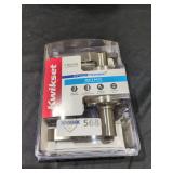 Hollis Round Rose Satin Nickel Privacy BedBath Doo