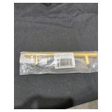 5-116 in. Center to Center Satin Gold Solid Steel