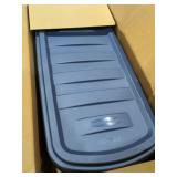 Large Blue Rubber Maid Totes