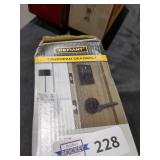 Square Matte Black Compact Touch Electronic Single