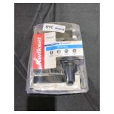 Hollis Round Rose Matte Black Privacy BedBath Door