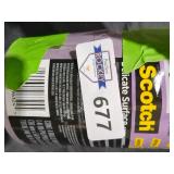 Masking Tape, Red, 60 Yd L, 1-78 in W