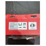 Halifax Matte Black Deadbolt and Door Lever Combo