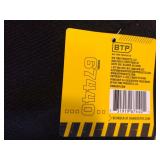 Mens Black Knit Fleece Lined Beanie Hat