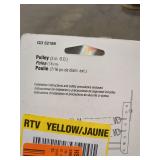 3 in. Diameter, Case-Hardened Steel, Pulley with S