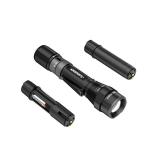 1200 Lumens Dual Power LED Rechargeable Focusing F