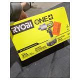 RYOBI ONE 18V Cordless 12 in. Impact Wrench Kit wi